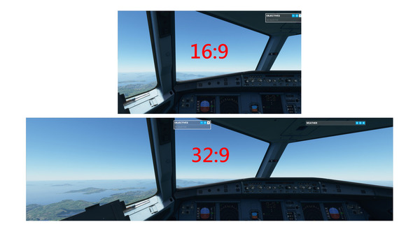 32:9超闊屏Microsoft Flight Simulator 選購配置導讀