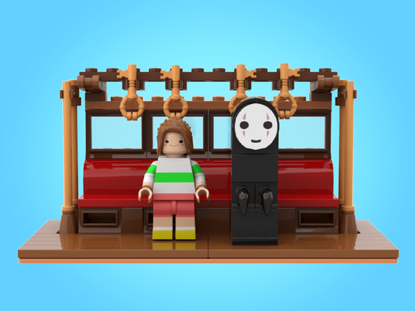 港人投稿 LEGO IDEAS《千與千尋》澡堂油屋  有齊無臉男白龍湯婆婆多個角色