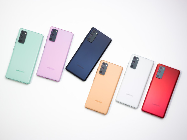 Samsung Galaxy S20 FE 發布！六色機身更吸引