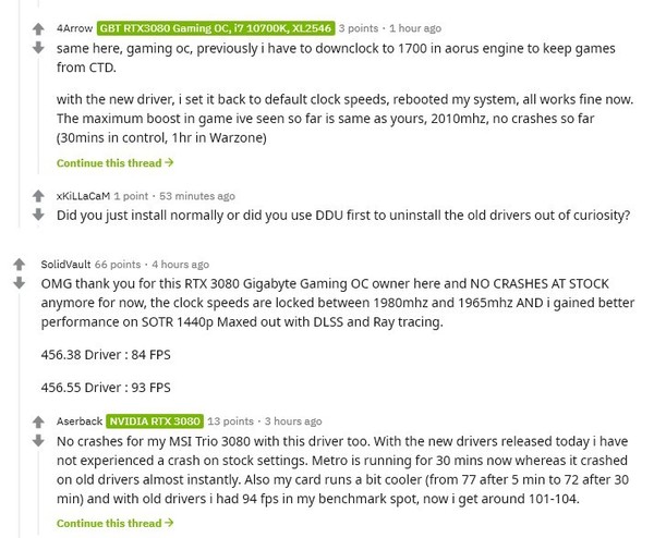 GF RTX 3080/90不穩定 新驅動‧改設計雙管齊下解決