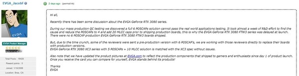 GF RTX 3080/90不穩定 新驅動‧改設計雙管齊下解決