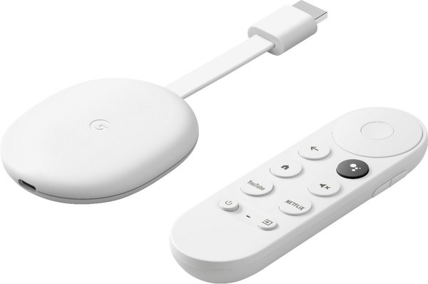 新一代 Chromecast 附遙控器　舊電視輕易升級 Android 4KTV 【附抵玩售價及購買連結】