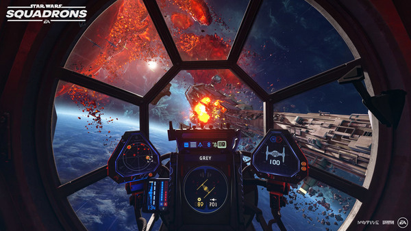 PSVR戰機太空纏鬥 Star Wars中隊爭雄