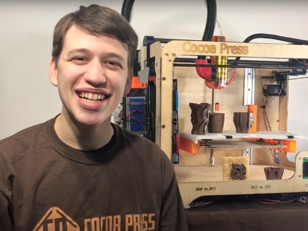初創 Cocoa Press 推朱古力 3D 打印機 自己朱古力自己印