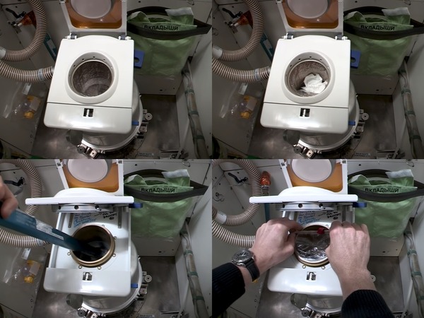 NASA 太空人帶你睇 WHC「太空廁格」 大小二便各有辦法【有片睇】