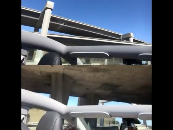 【e＋車路事】Tesla Model Y 添開篷版？美國車主行車期間車頂被風吹走