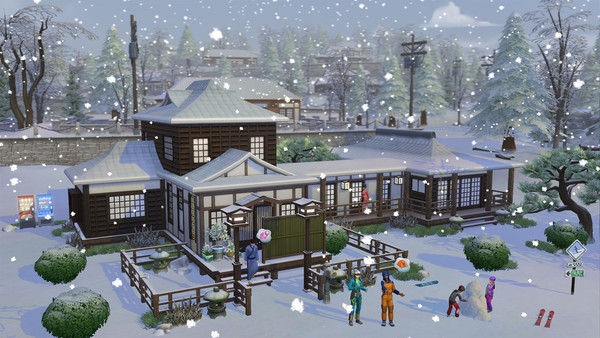 和式冬日假期 模擬市民4：雪國勝地