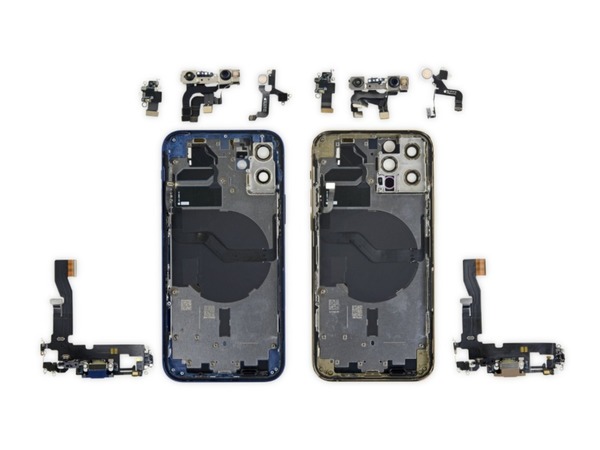 iPhone 12．12 Pro 兩款組件可互換使用？ iFixit 拆機報告現玄機