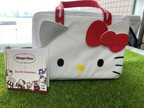 Häagen-Dazs x Sanrio 合推限定產品  Hello Kitty．My Melody．布甸狗冰袋套裝