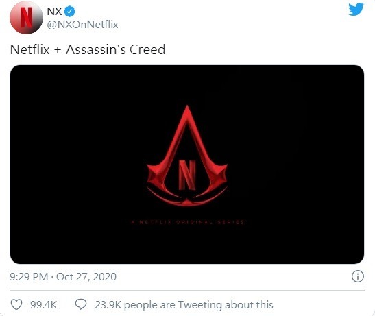 Netflix 將推《刺客教條》真人影集  Ubisoft 團隊親自操刀