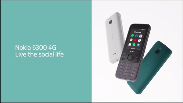 Nokia 再推新款復刻 4G 功能機  Nokia 8000 4G．6300 4G 登場