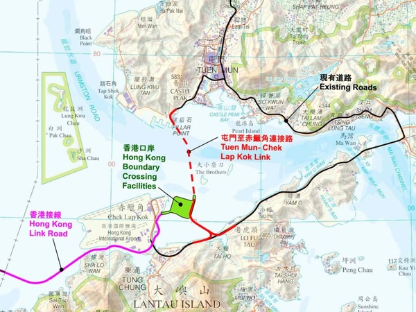 屯門赤鱲角隧道公路下月 27 日通車  機場巴士車費望減 45％