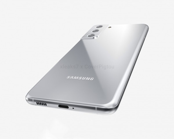 Samsung Galaxy S21+ 渲染圖流出