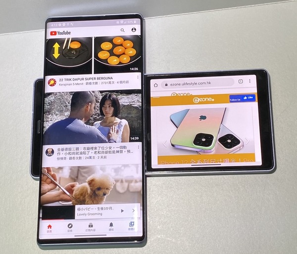 LG WING 雙 SIM 台版登場  支援香港 5G 網絡