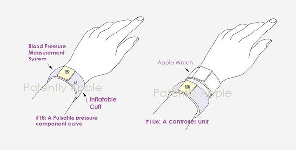 Apple 取得新血壓檢測專利 需使用 Apple Watch 配合另一裝置使用