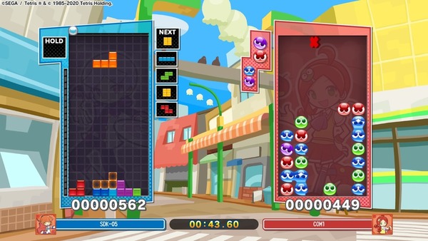 兩大益智遊戲結合 Puyo Puyo Tetris 2
