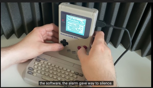 未曾發售GameBoy配件 WorkBoy鍵盤個人助理