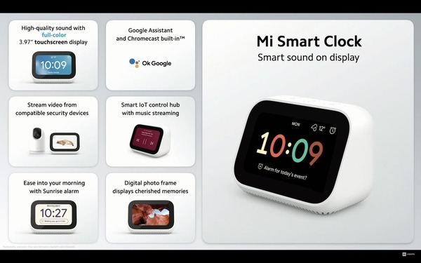 RedMi Note 9T 全球發布  兼推搶眼 Mi Smart Clock 智能鐘