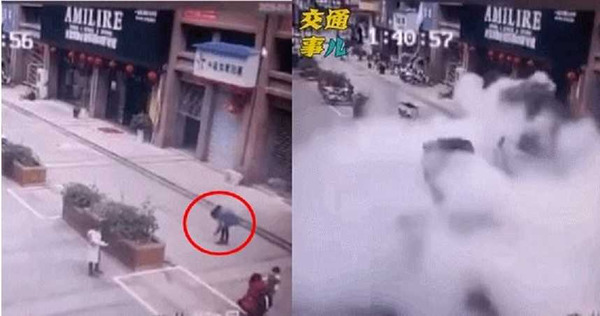 內地頻生渠蓋燒炮仗爆炸意外 男童遭炸飛 5 公尺遠身亡