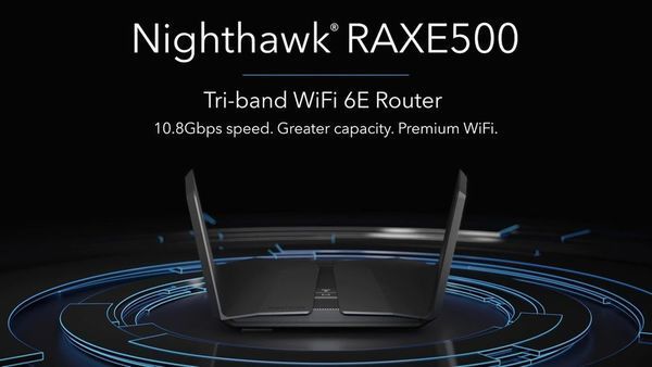 NETGEAR Nighthawk RAXE500 登場！Wi-Fi 6E 路由器正式開賣！