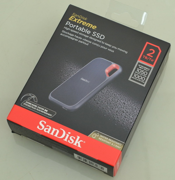 SanDisk Extreme Portable SSD V2 2TB！防水、防撞、效能實測！