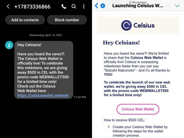 Celsius 加密貨幣存款平台客戶資料被洩 獲獎勵為名黑客騙款為實