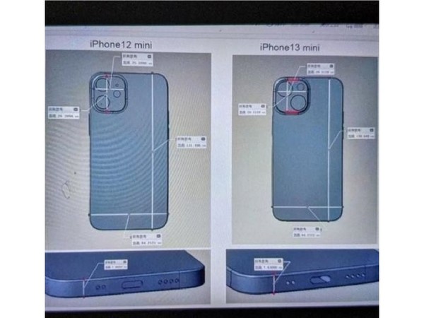 疑似 iPhone 13 mini 原型機曝光 後置鏡頭排列有變
