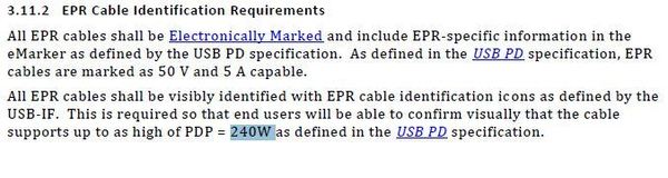 USB-C 2.1 規格登場！支援最高 240W 供電！