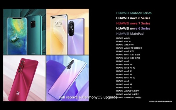 Harmony OS 適用於大部分 Huawei 產品！部分型號將推出 4G 版本