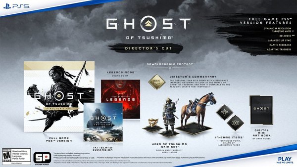 【遊戲消息】Ghost of Tsushima導演版 PS5升級‧追加內容