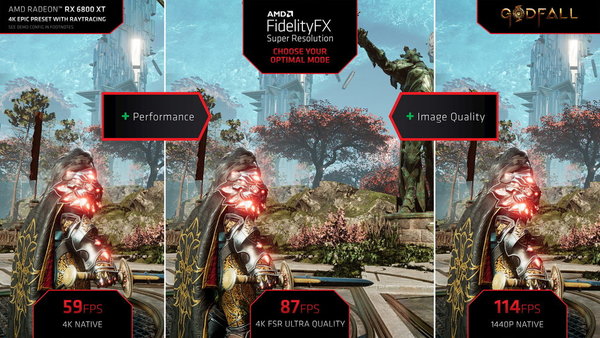 AMD FSR 技術正式登場！遊戲效能勁升 2.5 倍！
