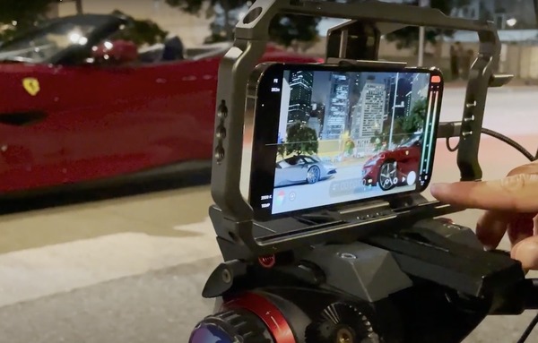 iPhone 12 Pro Max 成 Ferrari 新車短篇電影拍攝器材