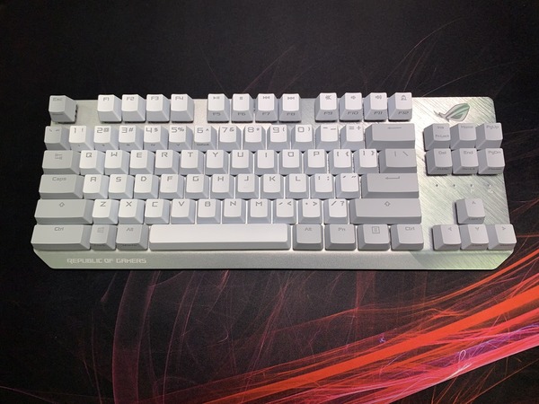 【打機裝備】STRIX Scope NX TKL‧Impact II 信仰月光白系列 