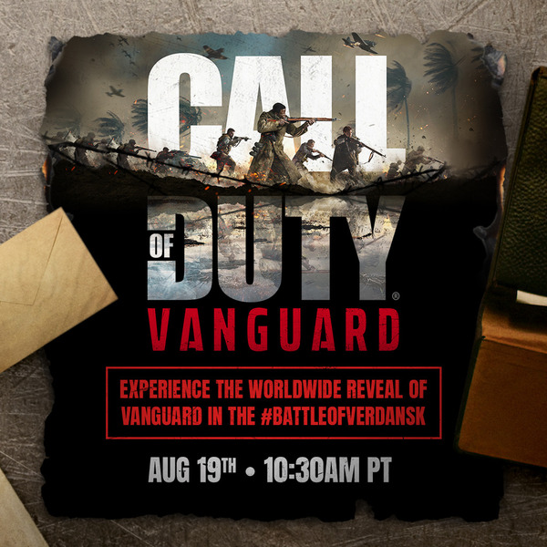 【遊戲消息】Call of Duty：Vanguard預告周五發表