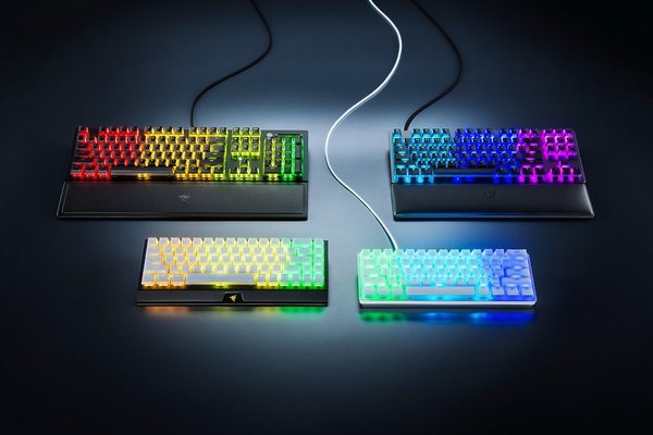 【打機裝備】Razer鍵盤補品登場 布丁鍵帽‧彈弓線任揀