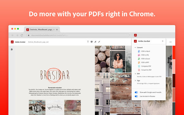 編輯 PDF 更方便！Adobe Acrobat 追加 Chrome 擴充功能