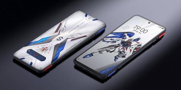 【宅玩意】小米黑鯊4S遊戲手機 自由高達特別版