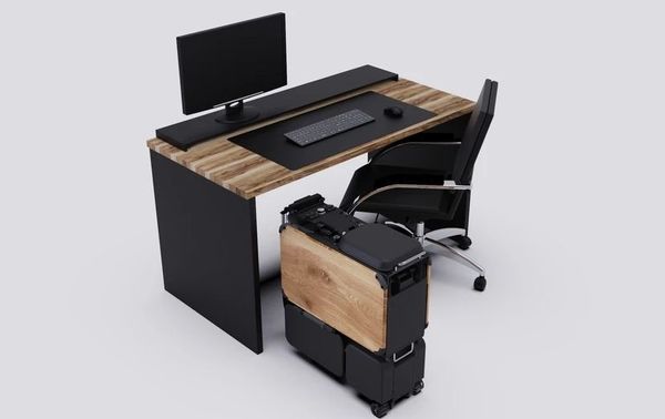 【e+車路事】日本廠商推折疊電動車 上班收起可放桌下