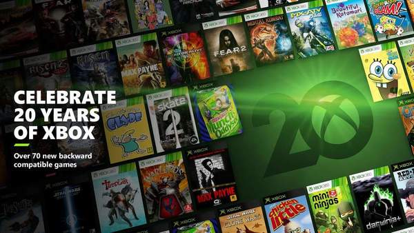 【遊戲消息】Xbox 20週年 誕生紀錄片‧向下相容更新
