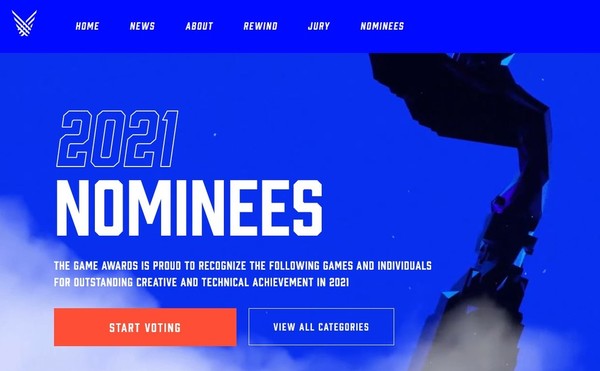 【遊戲消息】The Game Awards 2021 年度遊戲提名全球投票
