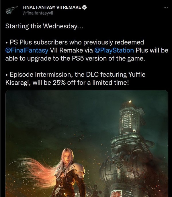 【遊戲消息】FFVII重製版 PC版爆BUG‧PSN會員版可升級