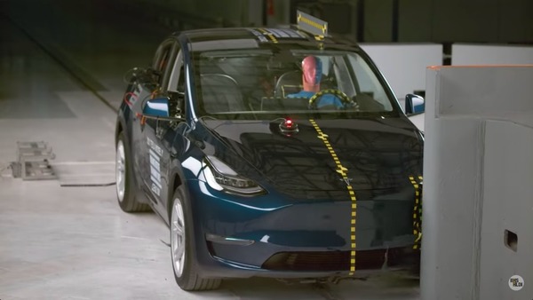 【e＋車路事】Tesla Model Y 獲最高安全評級
