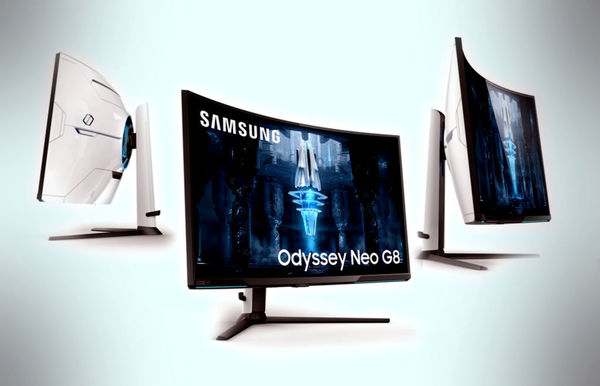 Samsung 發布 Odyssey Neo G8！全球首款 4K‧240Hz miniLED 電競顯示器！