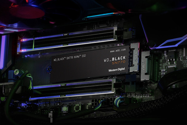 WD_Black SN770 PCIe 4.0 SSD 登場！DRAM-Less 設計‧定價親民！