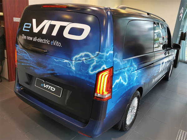 Benz eVito 登陸香港 全尺寸電動豪華貨 Van