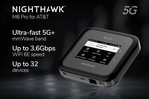 NETGEAR Nighthawk M6 Pro 發布！地上最強 WiFi6E 5G 流動路由器！