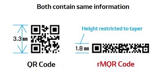 新一代 rMQR Code 發布！小空間儲存大數據！