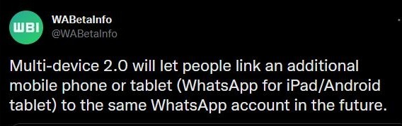 WhatsApp Multi-device 2.0 將登場！多裝置登入再升級！