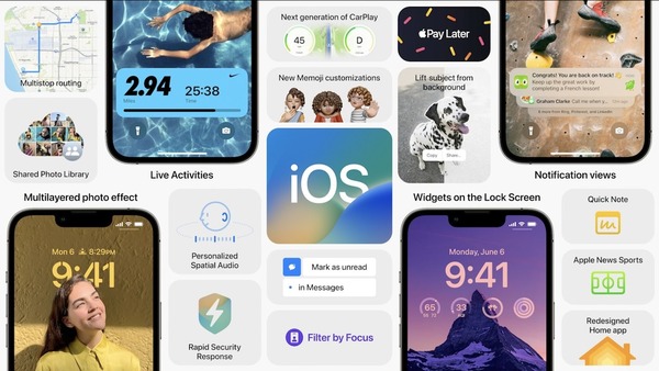 Apple iOS 16 正式推出！全面提升 Lock Screen 體驗 更多智能應用更便利