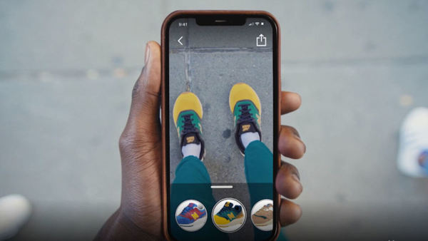 亞馬遜推 AR 手機試鞋功能 虛擬穿 Adidas‧New Balance 等波鞋
